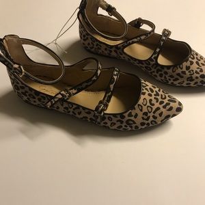 Jessica Simpson Animal Print Dressy Flats